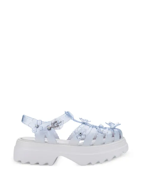 Melissa x Susan Fang Possession platform sandals White 37882