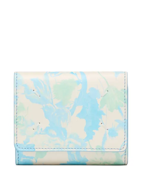 Maison Margiela tri-fold leather wallet Neutrals SA3UI0010P8979
