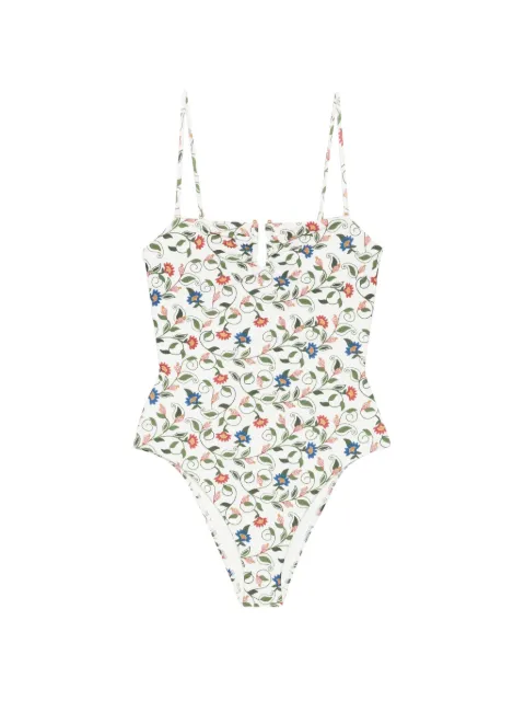 FARM Rio floral swimsuit White 260203001