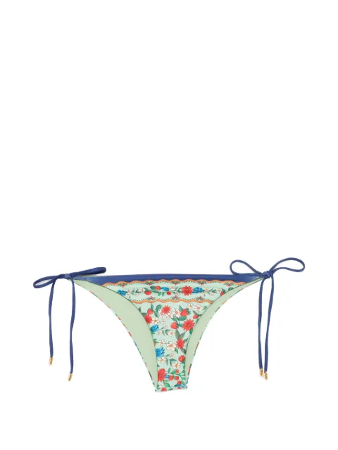 FARM Rio tie-side bikini bottoms Green 260202010