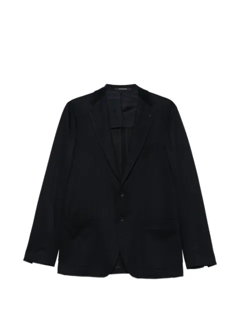 Tagliatore patch-pocket blazer Blue 1SHJ22KPE340286J26E317