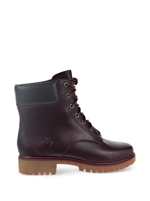 Timberland Jayne lace-up platform boots Red TB0A1SFD