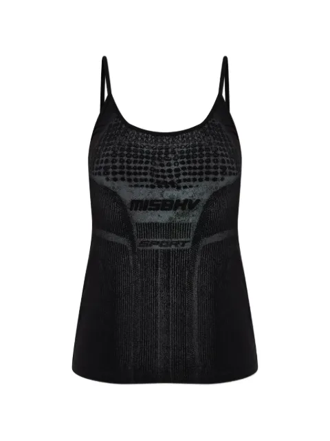 MISBHV logo-detail tank top Black 260W122