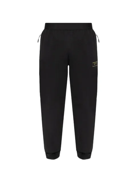 Ea7 Emporio Armani logo-patch track pants Black 7M001337AF16658