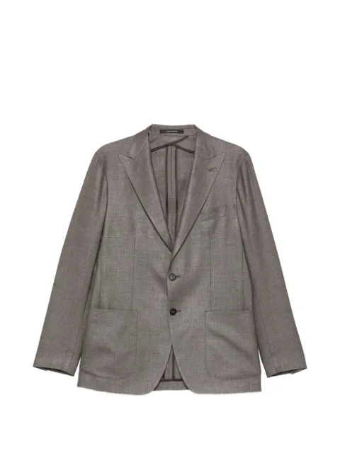 Tagliatore notched-lapel two-button jacket Brown 1SH026KB3000126E028