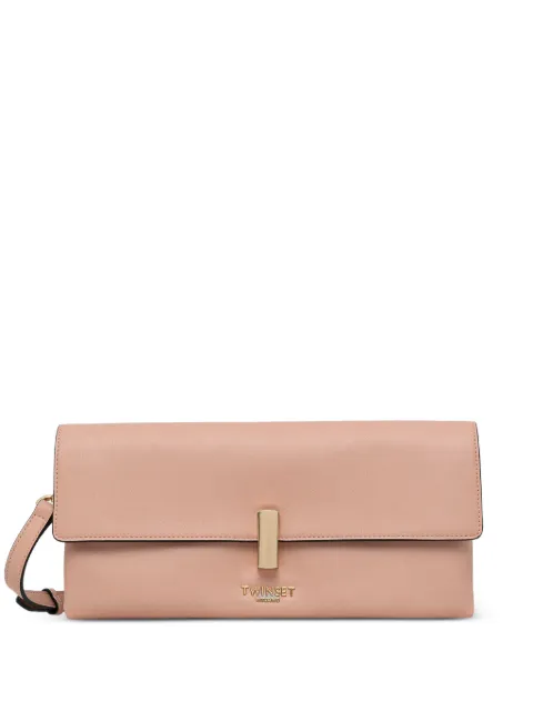 TWINSET metal-clasp crossbody bag Pink 261TB7015
