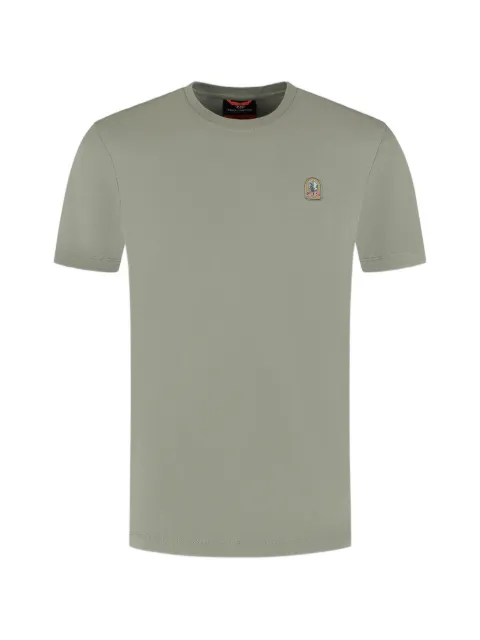 Parajumpers logo-patch T-shirt Green 26SPMTSER01