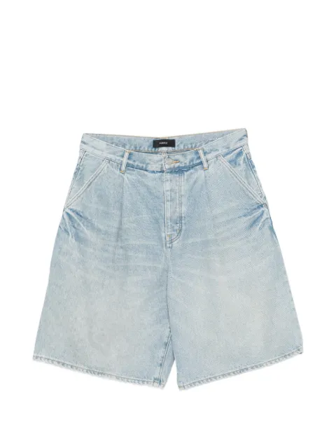 Purple Brand pleated denim shorts Blue M0025PLDS226