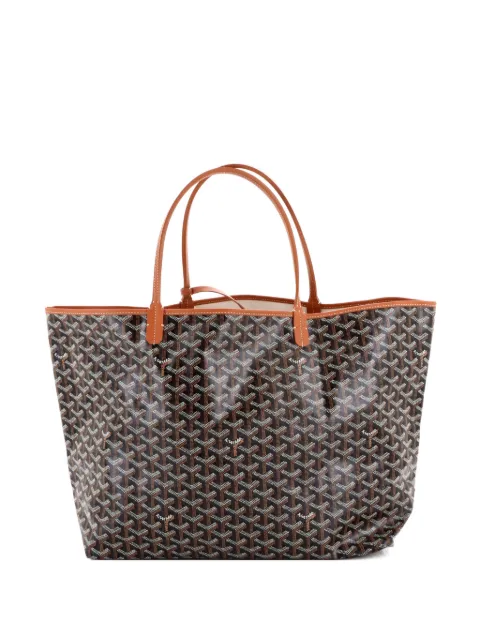 Goyard Pre-Owned Saint Louis Coated Canvas GM tote bag Black PY0Q2ZUCAKOXX6U0