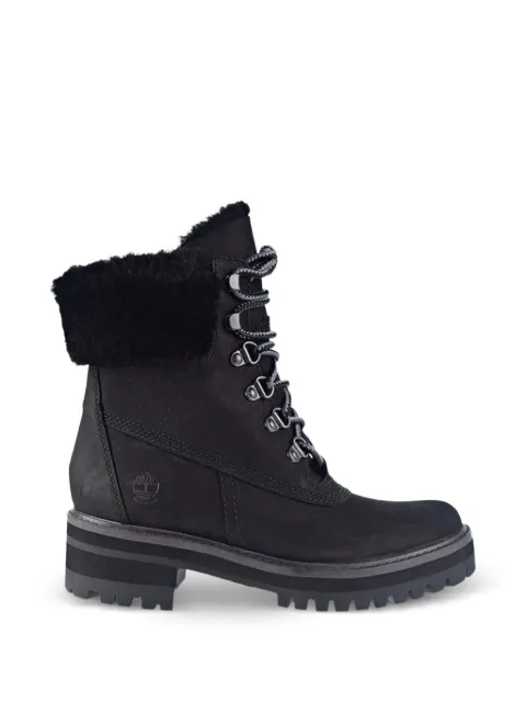Timberland shearling courmayeur valley boots Black TB0A2947