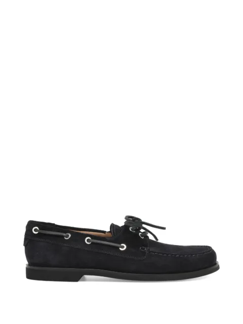 Gianvito Rossi Vandée suede loafers Blue U2539151GOMS6C