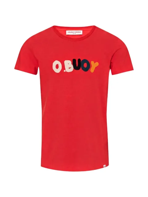 Orlebar Brown graphic-print T-shirt Red 277839