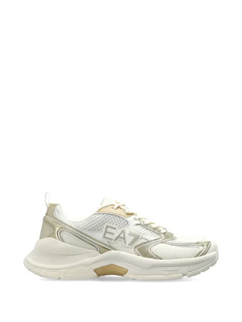 Ea7 Emporio Armani logo-detail lace-up sneakers Neutrals X8X249XK446