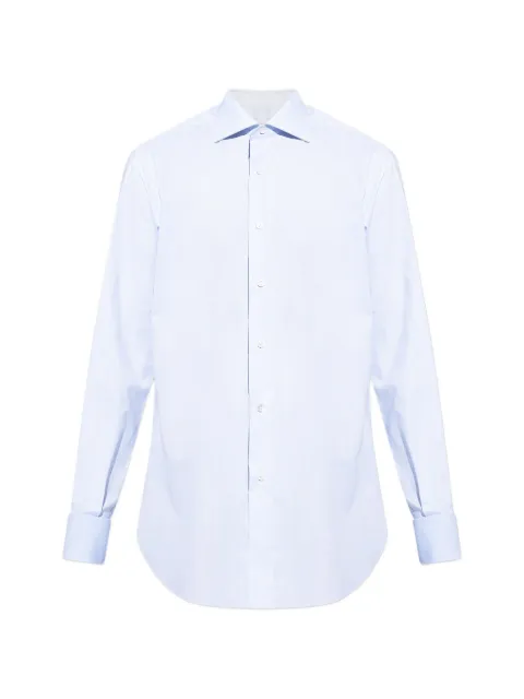 Brioni buttoned longsleeve shirt Blue RCB20LOA04Q
