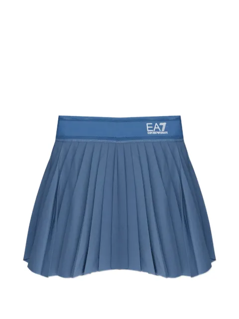 Ea7 Emporio Armani pleated mini skirt Blue 7W000986AF21059