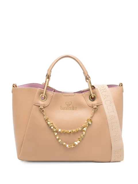 Braccialini Amy hearts-chain tote bag Neutrals B18811YY