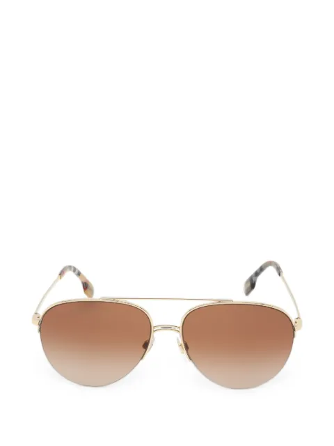 Burberry Ferry pilot-frame sunglasses Gold BE3113