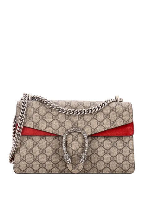 Gucci Pre-Owned Dionysus Bag GG Coated Canvas Medium shoulder bag Brown ED4JV6NM1VNHQ8AM