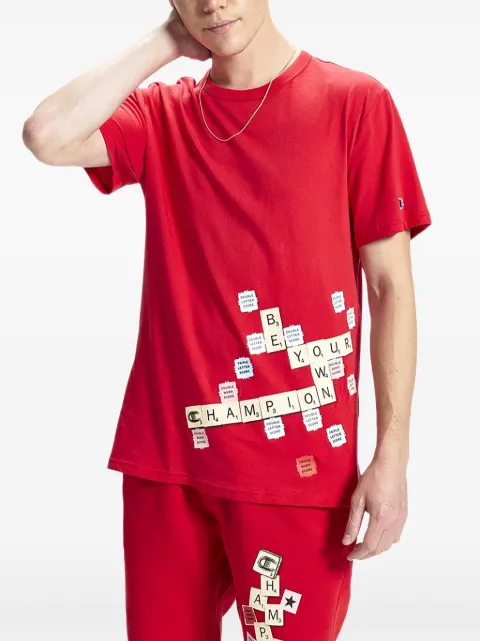 Champion Scrabble Tiles T-shirt Red GT353590716040