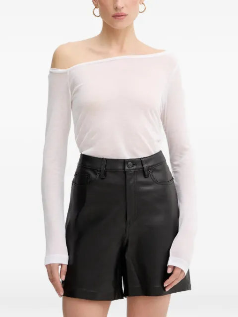 PINKO semi-sheer T-shirt White 106456A2CL