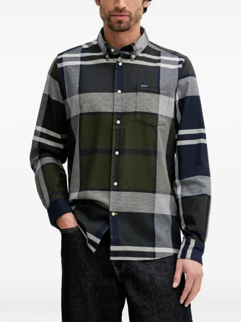 Barbour Dunoon checked pocket shirt Green MSH4980