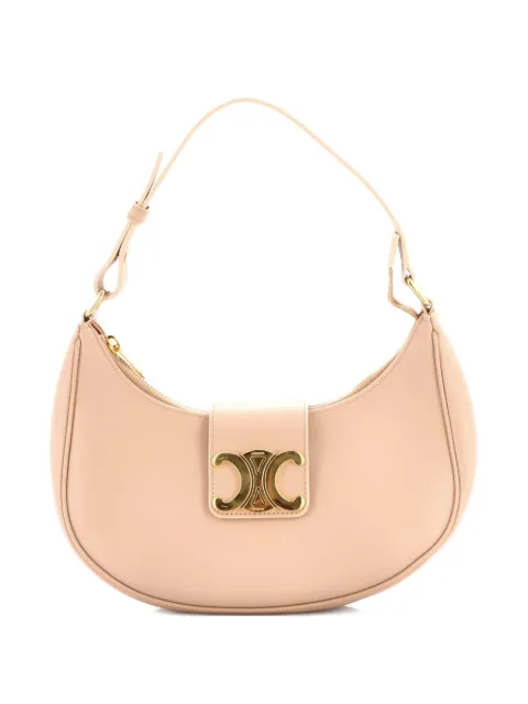 Celine Pre-Owned Ava Triomphe Bag Leather shoulder bag Neutrals 9LYZWOSBWWT7N9N7