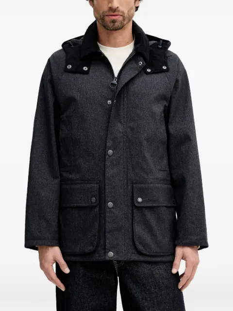 Barbour Modern Beaufort hooded jacket Blue MWB1139