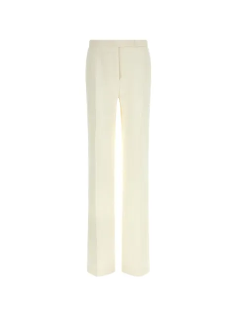 TOM FORD creased tuxedo trousers White PAW687FAX1667