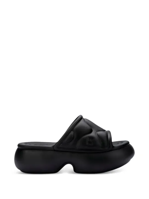 Melissa puff platform slides Black 37735