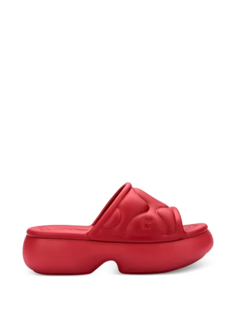 Melissa Free puff platform slides Red 37735