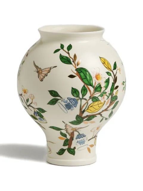 Shanghai Tang Tang Garden butterfly floral vase Neutrals Y6AHD466EE