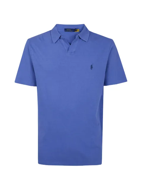 Polo Ralph Lauren embroidered-logo polo shirt Blue 710B23302004