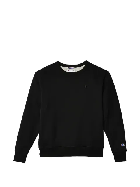 Champion Powerblend® logo-detail crew-neck sweatshirt Black CS0888
