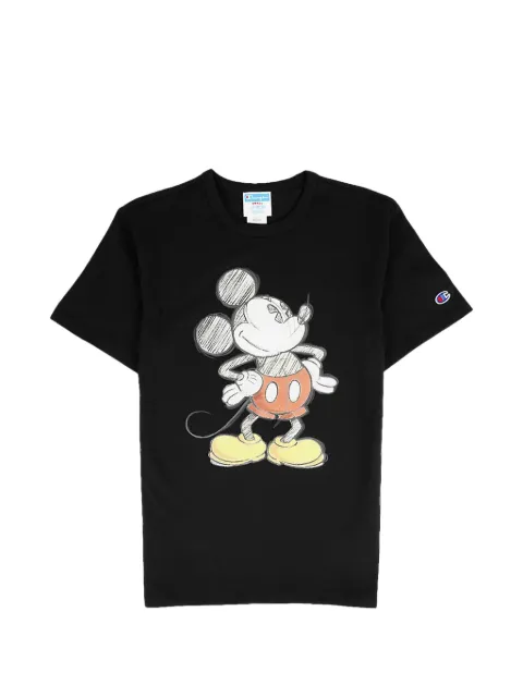 Champion Mickey & Friends Heritage T-shirt Black T1919G592166003