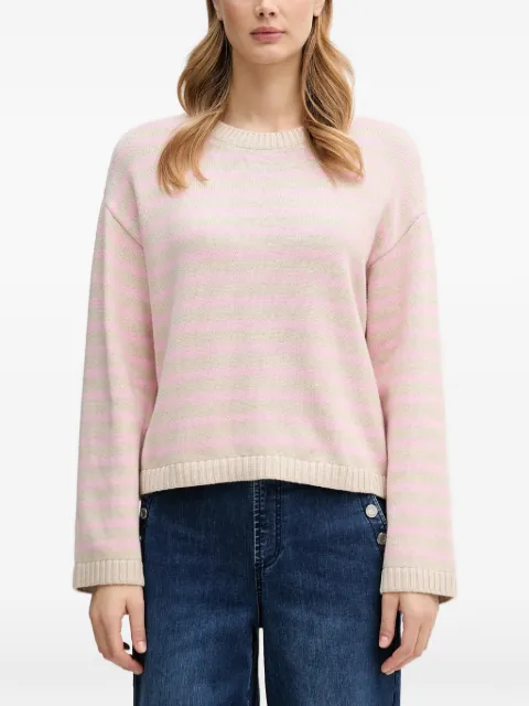 Barbour Rosie striped sweater Neutrals LKN1725