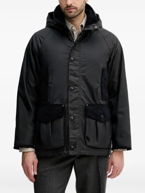 Barbour Modern Heritage Beaufort hooded jacket Blue MWX2532