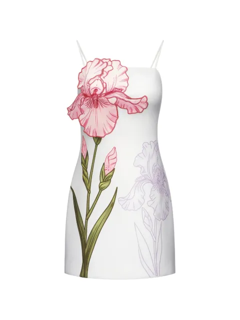JW Pei floral print dress White DS13402