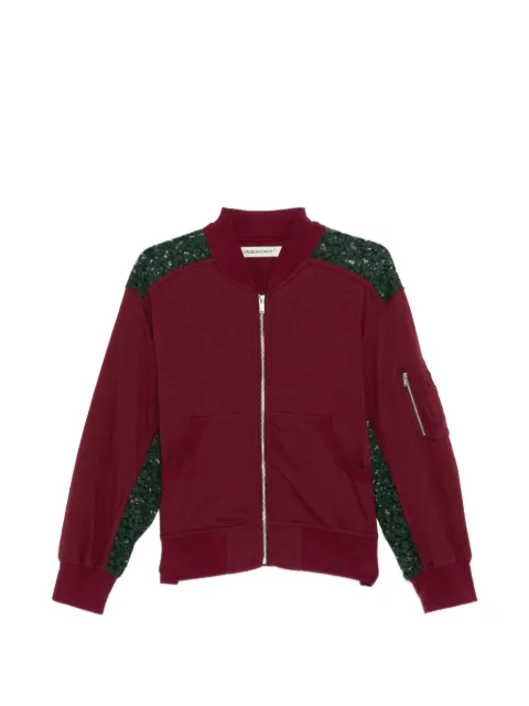 Undercover cutwork bomber jacket Red UP1F1206