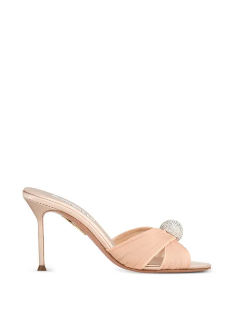 Aquazzura 85mm Mystery sandals Pink MSYMIDM0CHAPWP