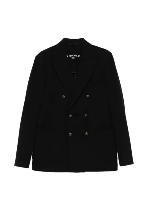 Circolo 1901 double-breasted jacket Black CN50583950