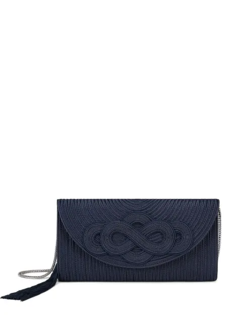 Shanghai Tang Tang Infinity clutch Blue A5WLC402CW