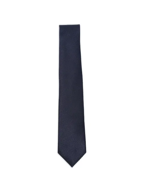 Giorgio Armani patterned tie Blue GM000802TE20412FB066