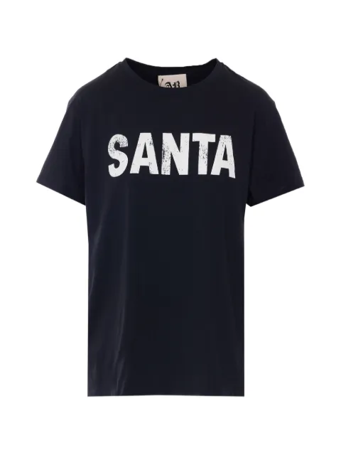 Aniye By Santa crew-neck T-shirt Black 18528400336