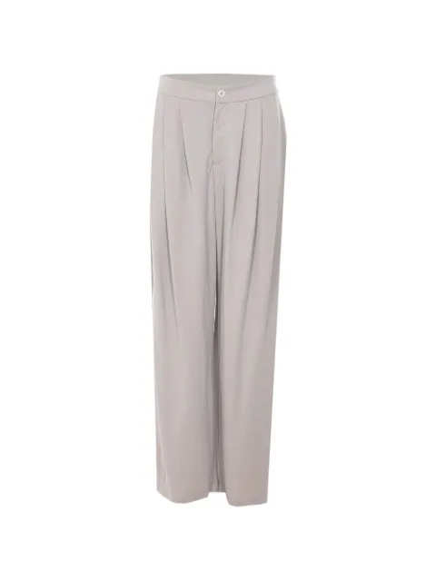 Eleh button-closure trousers Neutrals 0168BEIGE