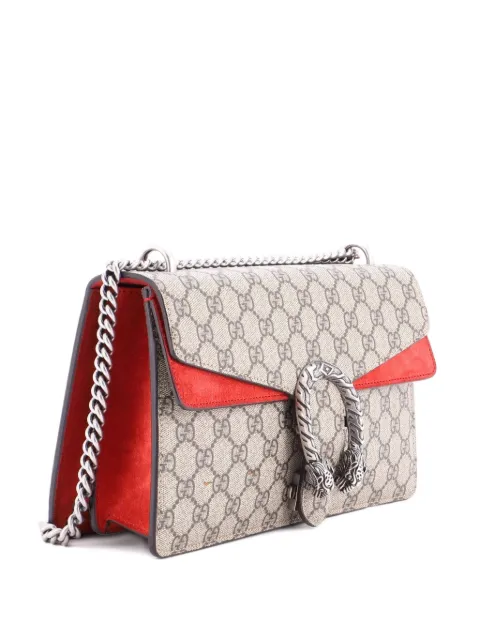 Gucci Pre-Owned Dionysus Bag GG Coated Canvas Small shoulder bag Brown KQEO3TDW9OGUH825