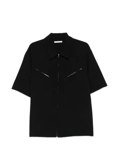 Givenchy zip-up shirt jacket Black BM616N1YJG