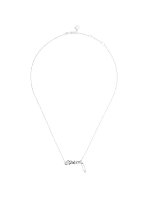 Stolen Girlfriends Club Sentimental Script necklace Silver JWL12617