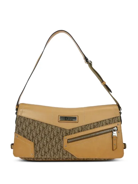Christian Dior Pre-Owned 2003 print handbag Brown 155332