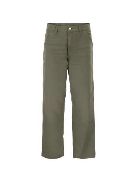 Carhartt WIP Single Knee cotton jeans Green I034798