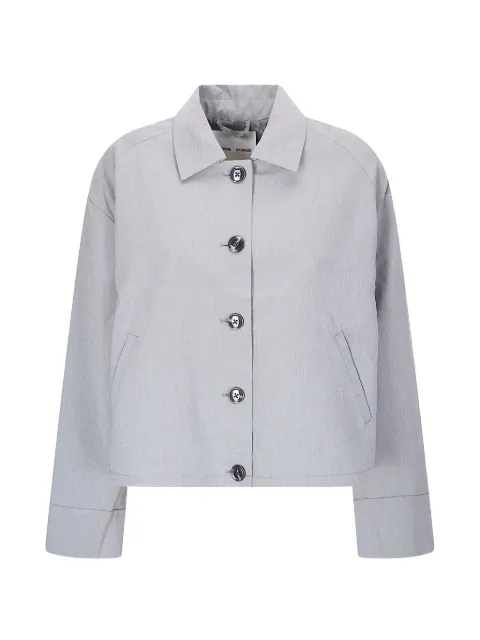 SAMSOE SAMSOE button sakelly jacket Grey F26100123